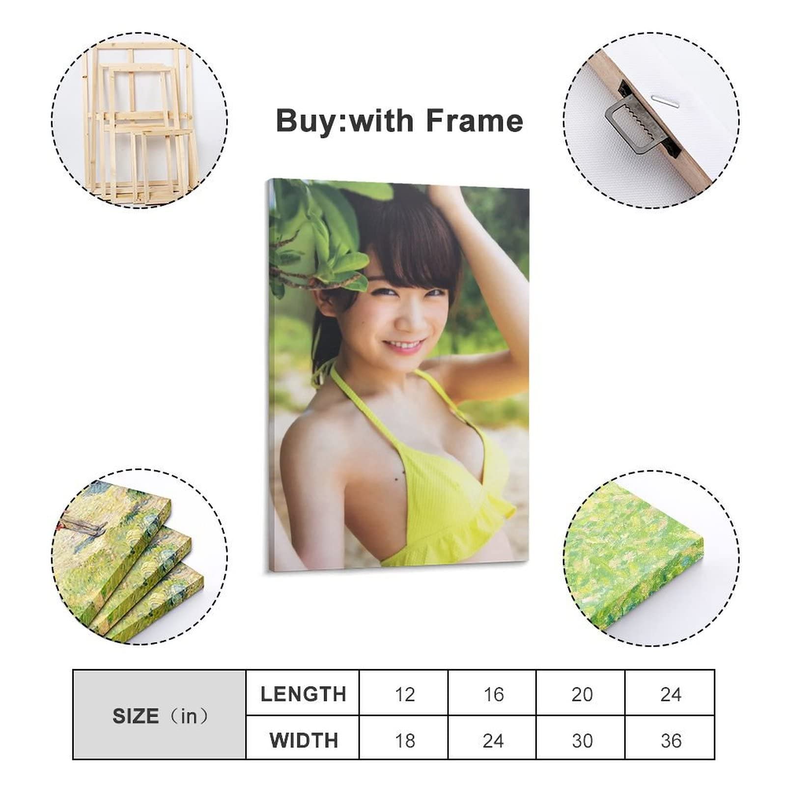 Amazon.co.jp: 乃木坂46 秋元真夏アイドルグラビアアートパネル